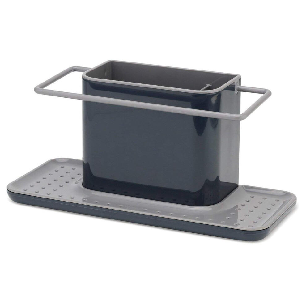 Joseph Joseph 85070 Sink Caddy Kitchen Sink Organizer Sponge Holder Dishwasher-Safe Large Gray