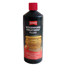 Rentokil Woodworm Treatment Fluid 1L PWT100