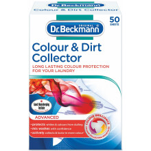 Dr Beckmann Colour & Dirt Collector Sheets 50 Pack - Prevent Colour Runs, Protect Bright Colours (Code 7526)