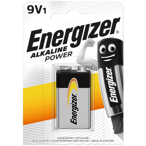 Energizer Pile - Energizer - Classico 9V 6LR61 - Alcalino - Prismatica