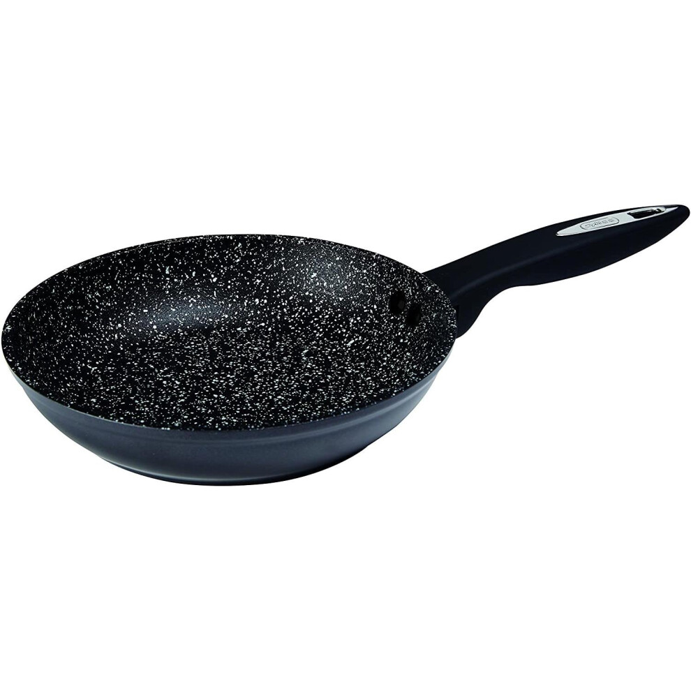 Zyliss Cook Non-Stick Frying Pan, Aluminium, Black, 36.8 x 20.9 x 6 cm-image-OPC-P6FM8JR-NEW