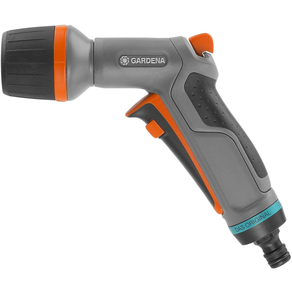 Gardena Comfort Cleaning Gun Nozzle ecoPulse - Hose Connector - Trigger Mist/Jet