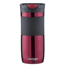 Contigo Byron Travel Mug SnapSeal Vacuum Insulated Tumbler - 470ml - Vivacious
