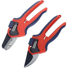 Spear & Jackson Razorsharp - Advantage Bypass and Anvil Secateurs Set - Red/Navy