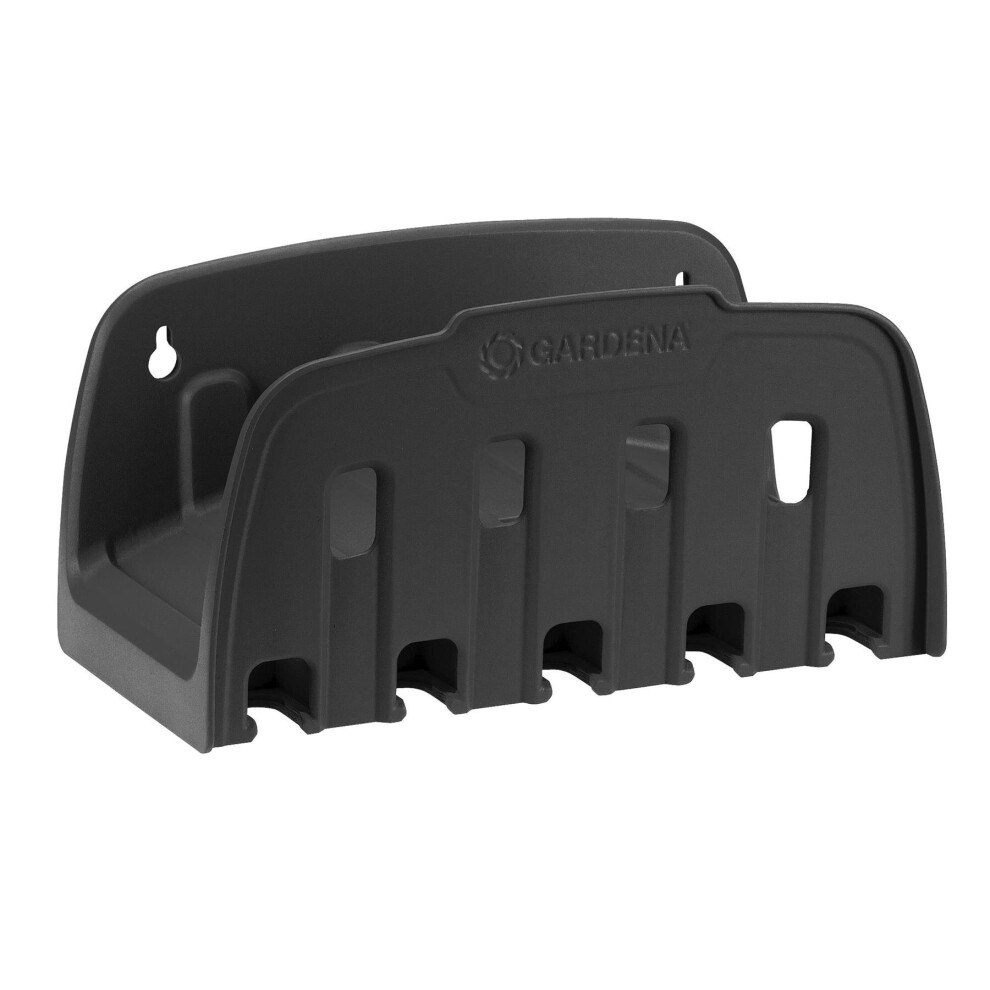 Gardena Classic Garden Wall-Mount Hose Bracket - Quick & Easy Water Pipe Storage