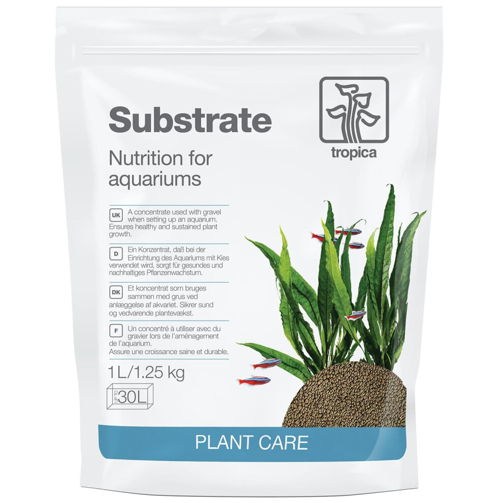 Tropica Plant Growth Substrate Concentrate For Use With Aquarium Gravel, 1 Litre