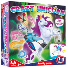 HTI Toys Traditional Games Crazy Unicorn, Accessories, Kids & Family, 3 Years +