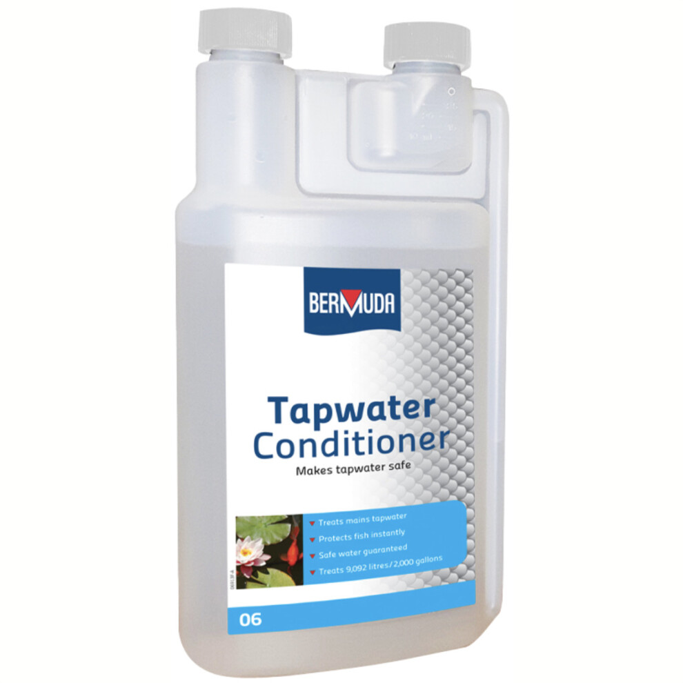 Bermuda Tap Water Conditioner - Makes Water Safe - Protects Fish - 250ml Bottle