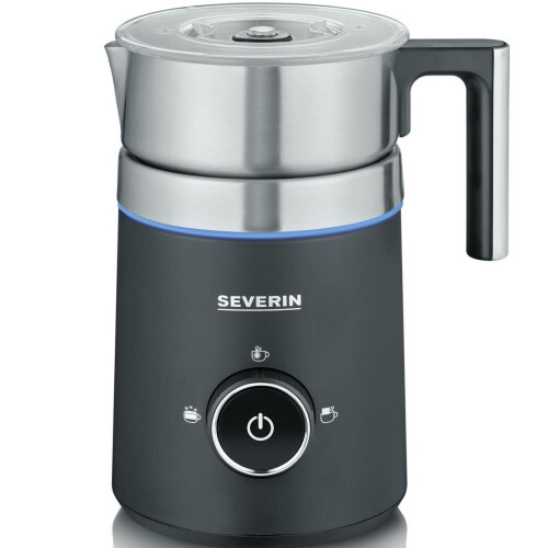 Severin Milchaufschäumer 500w 0.5l Edelstahl/schwarz - sm3585