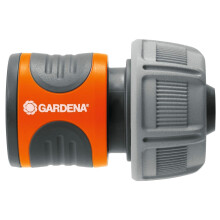 GARDENA Schnellschlauchanschluss - Geeignet für Schlauch Ø19 mm - Befestigung mit 1 Klick - Power Grip