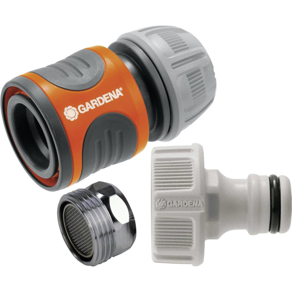 Gardena Original Rapid Connection Set, Quick & Simple Tap Connection, 13mm-15mm