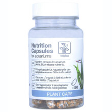 Tropica Nutrition Capsules, Slow Release Nutrients Over 1-2 Months - Pack of 50