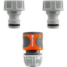 Kit de riego para grifo exterior GARDENA - Adaptado a manguera Ø13mm y Ø15mm - Garantía 5 años