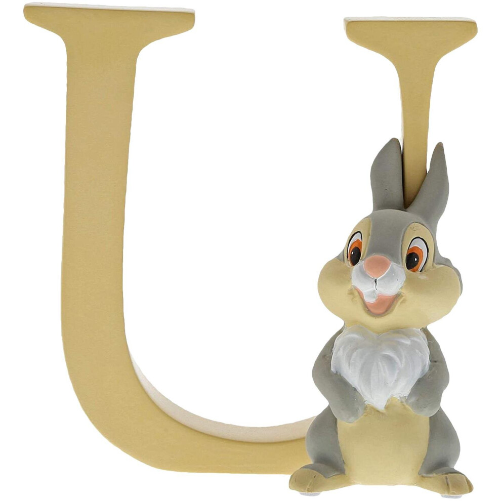 Disney Letter U Figurine: Thumper (Bambi)