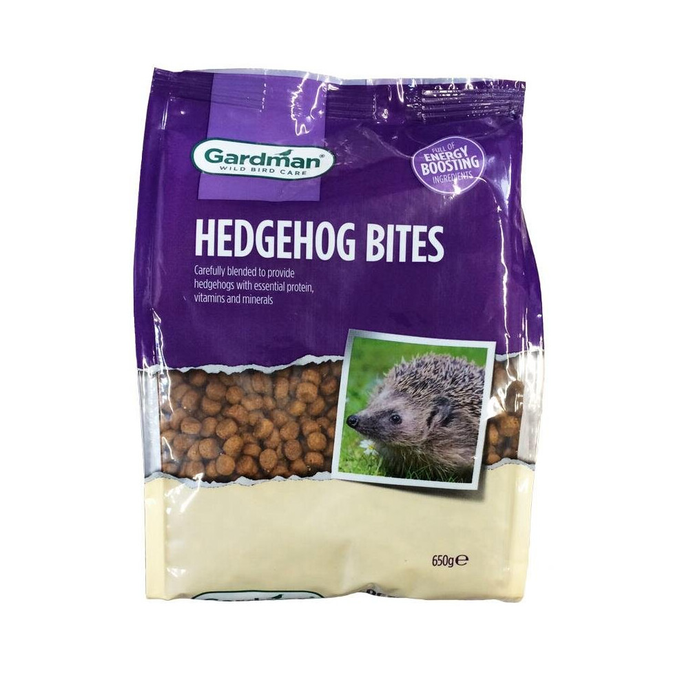 Gardman Hedgehog Bites, Blended With Essential Minerals & Nutrients, Energy 650g