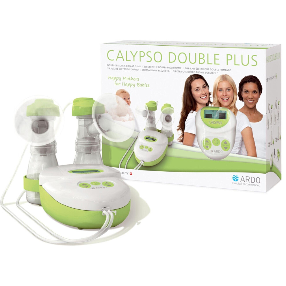 Ardo Calypso Double Plus Electric Breast Pump - Vacuum Seal, Quiet & Adjustable