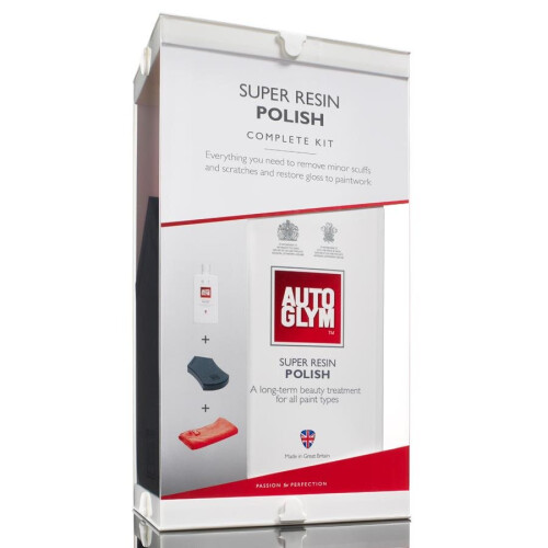 Autoglym Super Resin Polish Complete Kit, Remove Minor Scratches