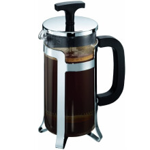 Bodum Jesper French Press Coffee Maker, Shiny, Black, 0.35 Litre, 3 Cup Capacity
