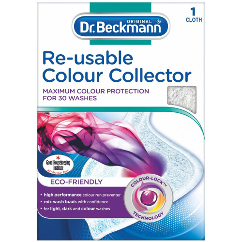 Dr Beckmann Dr Beckmann Reusable Colour Collector Cloth, Ultra Absorbent Fabric/Eco-Friendly