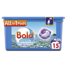 Bold All in 1 Pods Spring Awakening Washing Liquid Capsules with 15 Fresh Washes