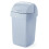 Addis Addis Eco Range 10L Roll Top Waste / Recycling Bin - 100% Recycled Plastic, Grey 1