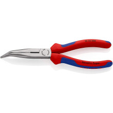 Knipex Snipe Nose Side Cutting Pliers - Stork Beak, Atramentized, 40Â Tip, 200mm
