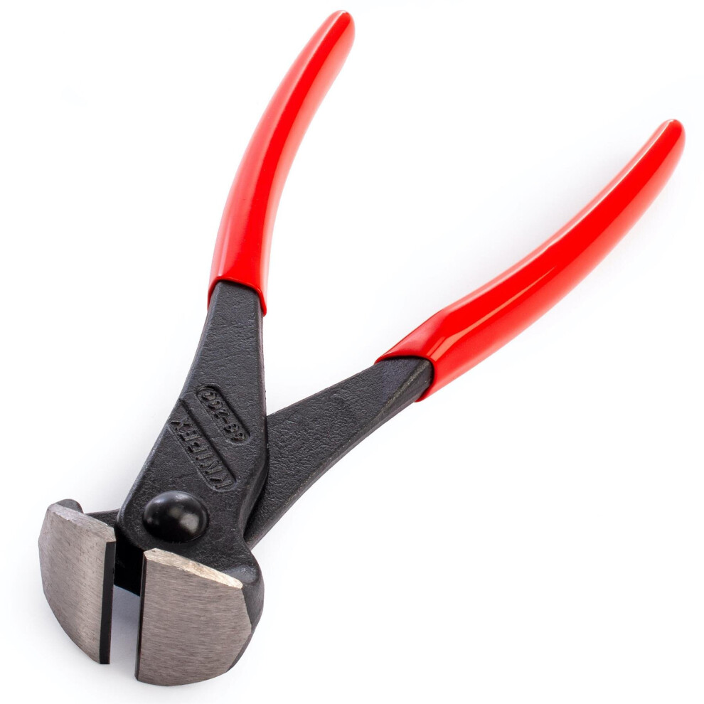 Knipex End Cutting Nipper, Black Atramentized - Plastic Insulated Handle - 200mm