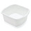 Addis Addis 8L Small Washing Up Bowl Basin Rectangular Scratch & Heat Resistant, White 1
