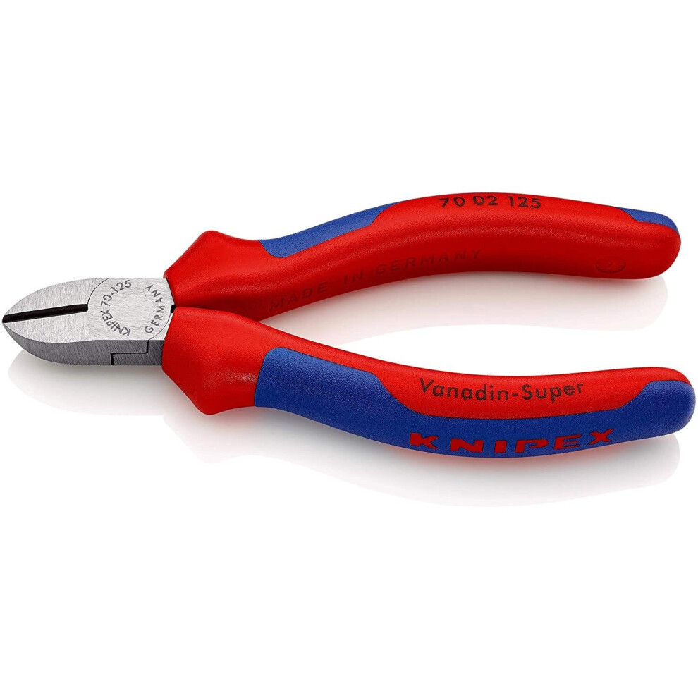 Knipex Diagonal Cutter - Black Atramentized with Multi Component Grips - 125 mm