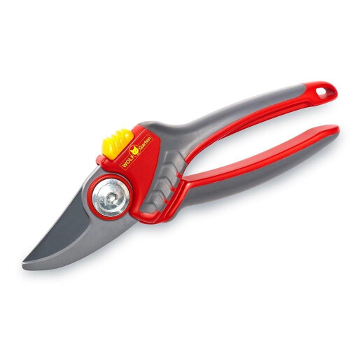 WOLF Garten Wolf-Garten 22mm Bypass Pruner Secateurs, Non-Stick Garden Cutting Trimming Tool
