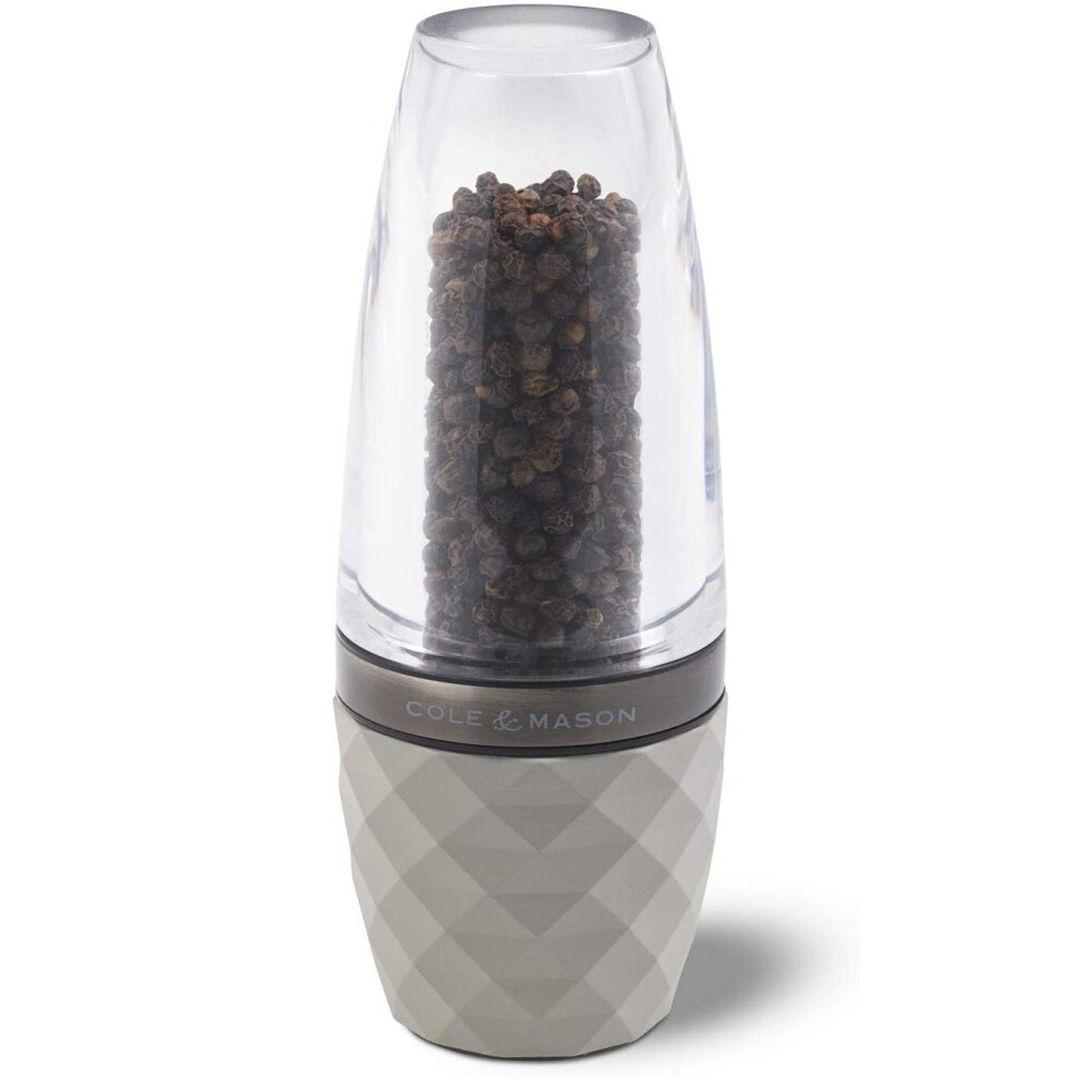 Cole & Mason Precision + City Concrete Stemless Pepper Mill, Stripping Mechanism