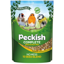 Peckish Complete Seed & Nut Mix - Calvita Vitamin Enriched - Bird Feeding - 1 Kg