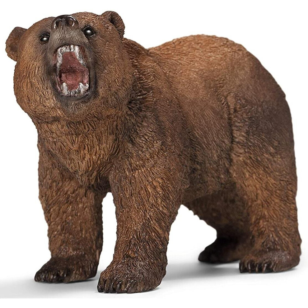 Schleich Grizzly Bear Model - Wild Life 14685 - Grizzly Bear Wild Life 14685