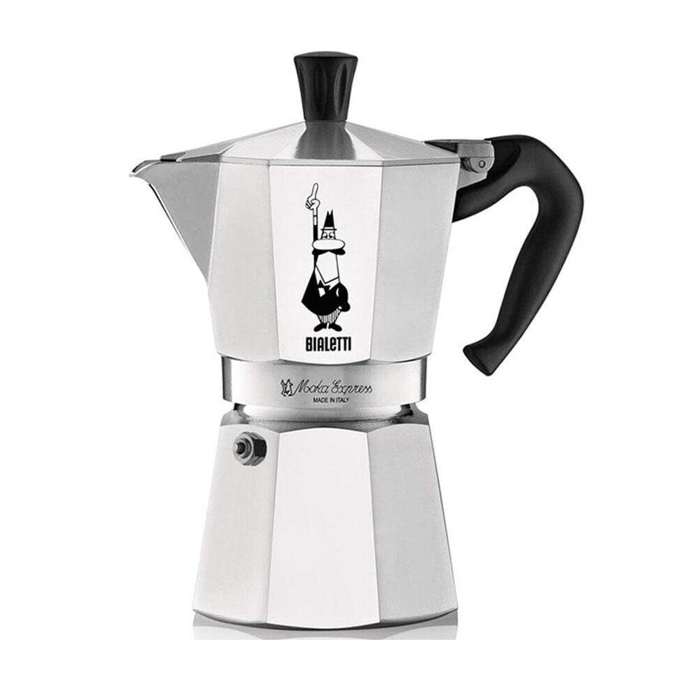 Bialetti Moka Express 3 Cup Espresso Pot | Stovetop Espresso Maker