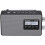 Panasonic Panasonic RF-D10EB-K (UK Version) DAB, DAB+, FM Portable Radio (Black/Silver Grey) 1