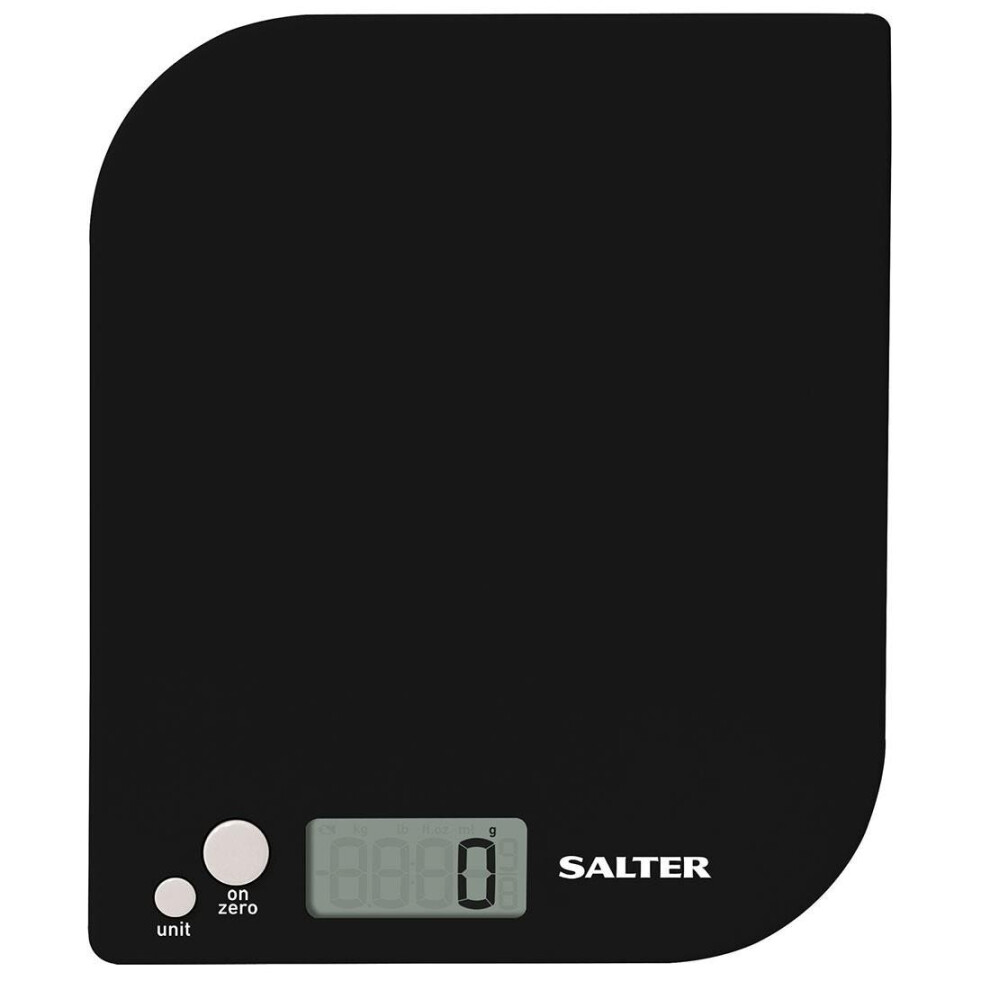 Salter Leaf Kitchen Scale - Black