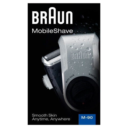 Braun Braun Mobile Shaver with Precision Trimmer (M-90)