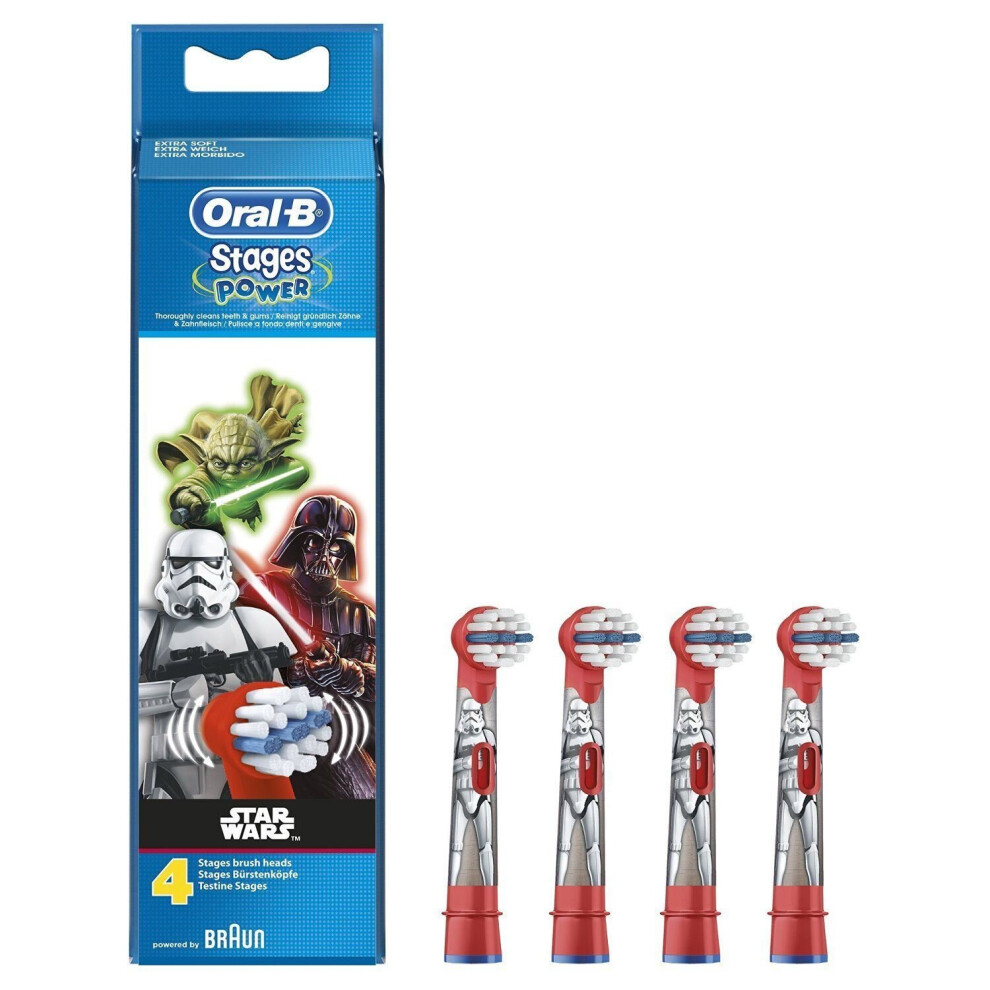 Oral-B Stages Power Star Wars 4 Refill Heads