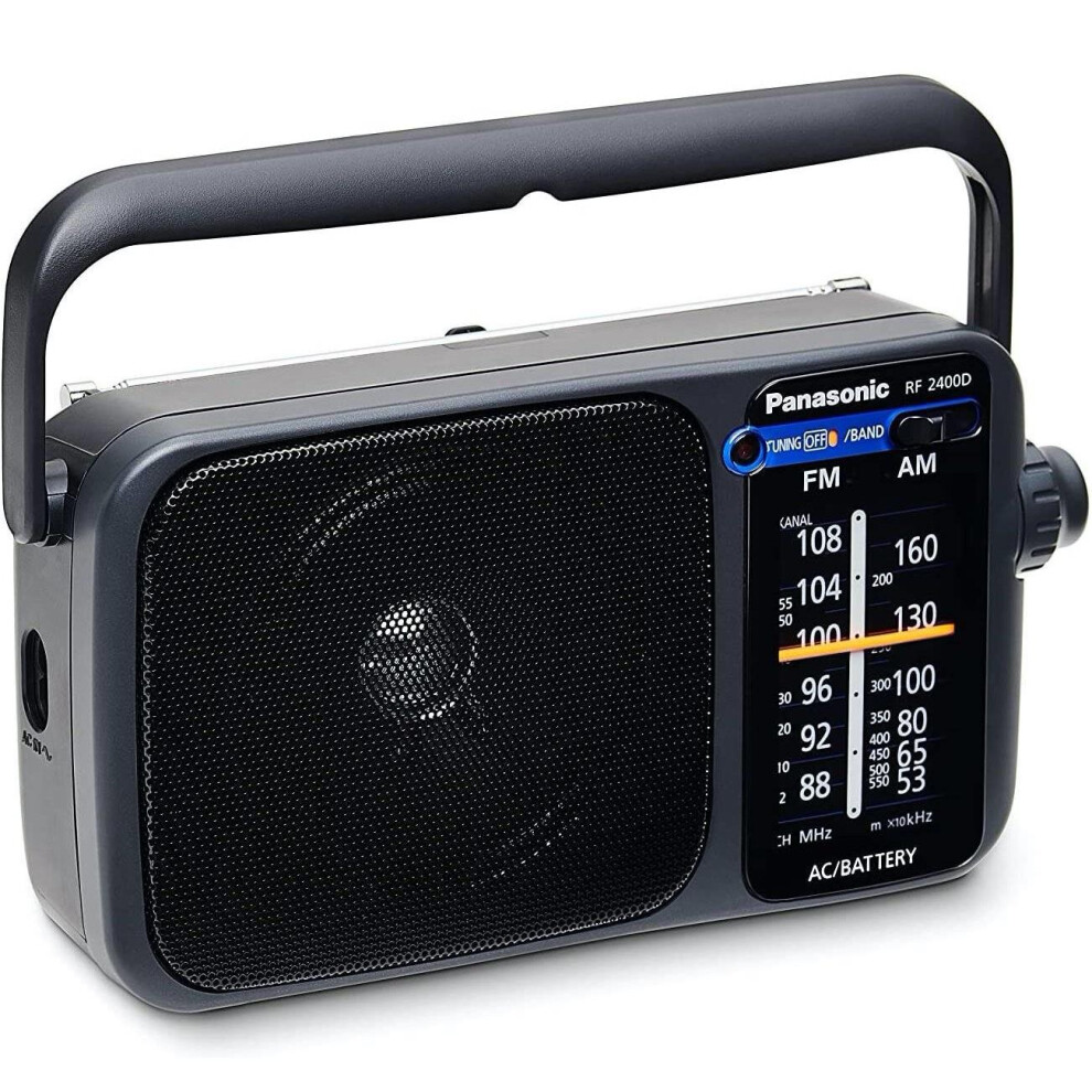 Panasonic Rf-2400D Digital Portable Radio Am/Fm