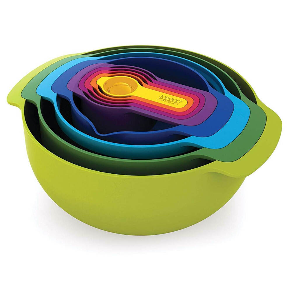 Joseph Joseph Nest 9 Plus | Food Preparation Set - Multicoloured