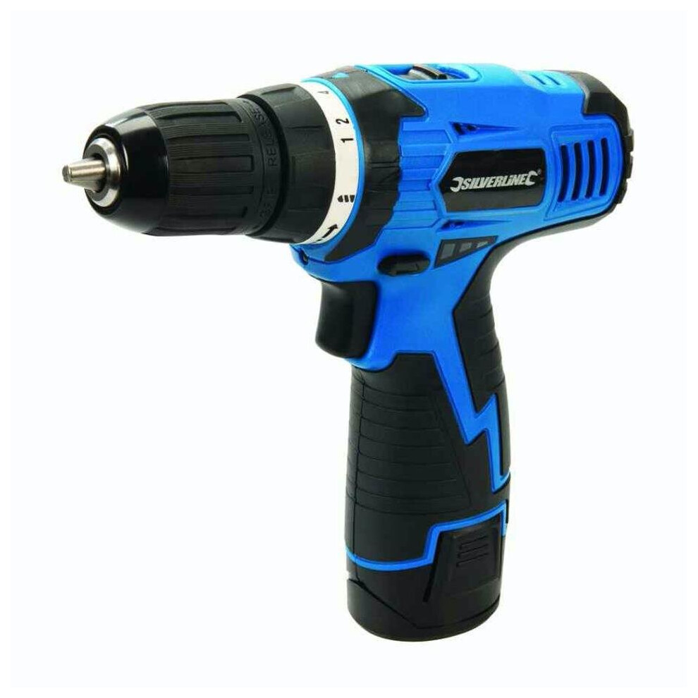 10.8v Drill Driver - 108v Silverline 521457 Silverstorm -  108v drill driver silverline 521457 silverstorm