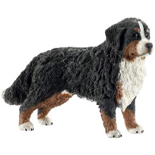 Schleich Bernese Mountain Dog Female Figure 16397 - Farm Life, Hand-Painted, 8 cm