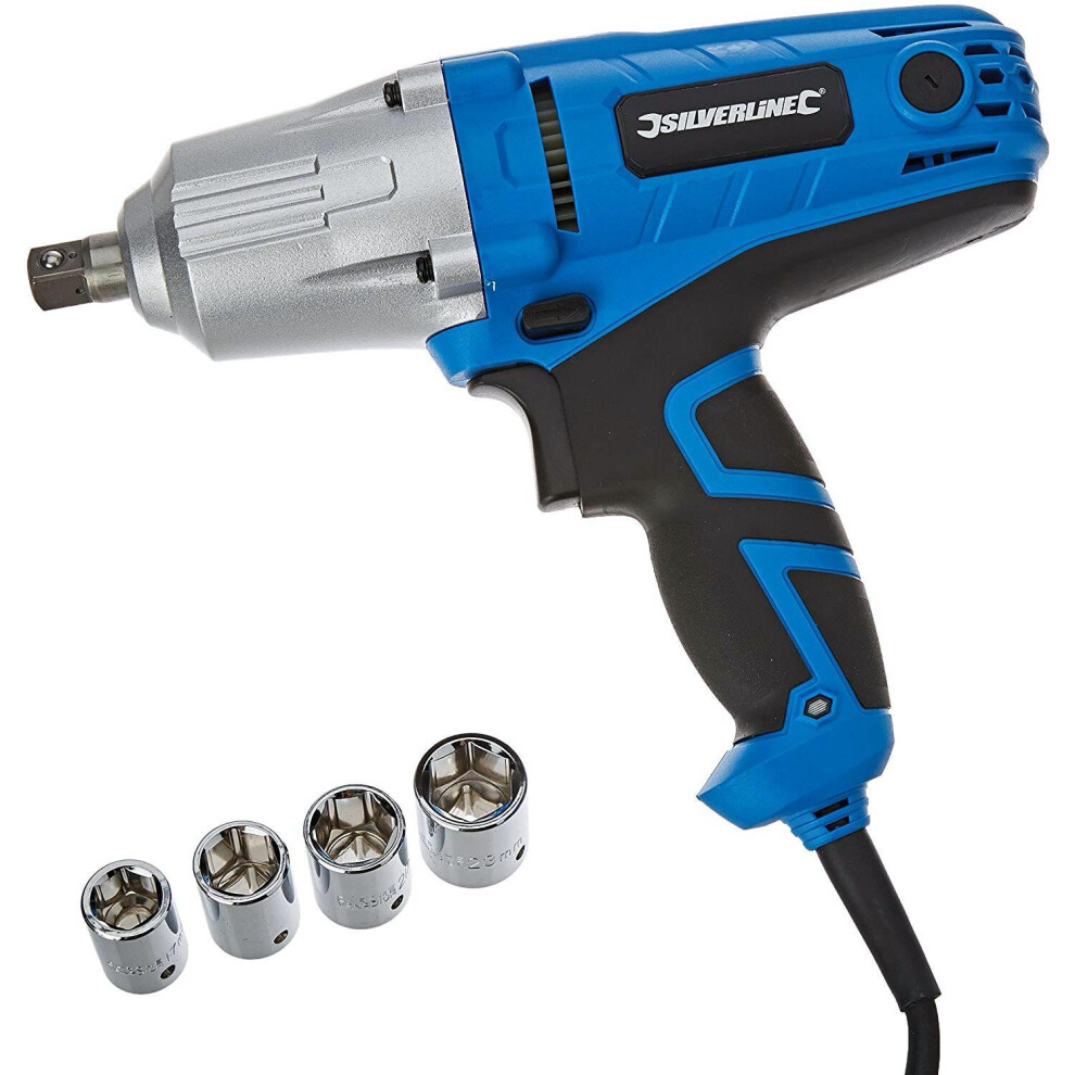 Silverline Silverstorm 400w Electric Wrench 400w -  400w silverstorm electric wrench power tools drills