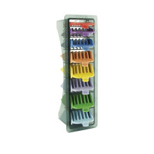 Coloured Attachment Comb Clippers - wahl comb colour set 18 coded plastic clipper attachments standard multi cut clippers coloured