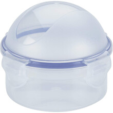 300ml Onion Dome Fridge Storage - Lock Food Containers Round Plastic Lid Domed - lock food storage onion containers round plastic lid domed lunch