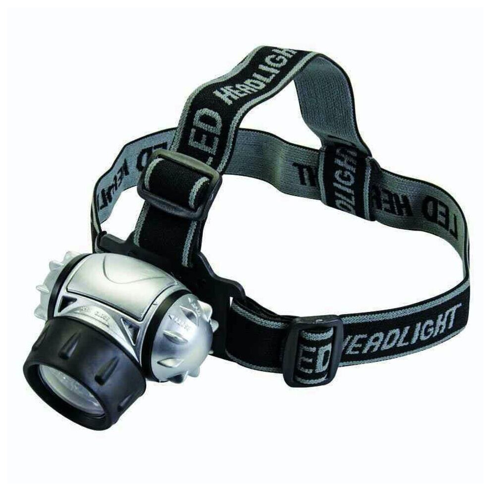 12 LED Adjustable Multimode Headlamp - Silverline 140079 -  led 12 silverline headlamp 140079