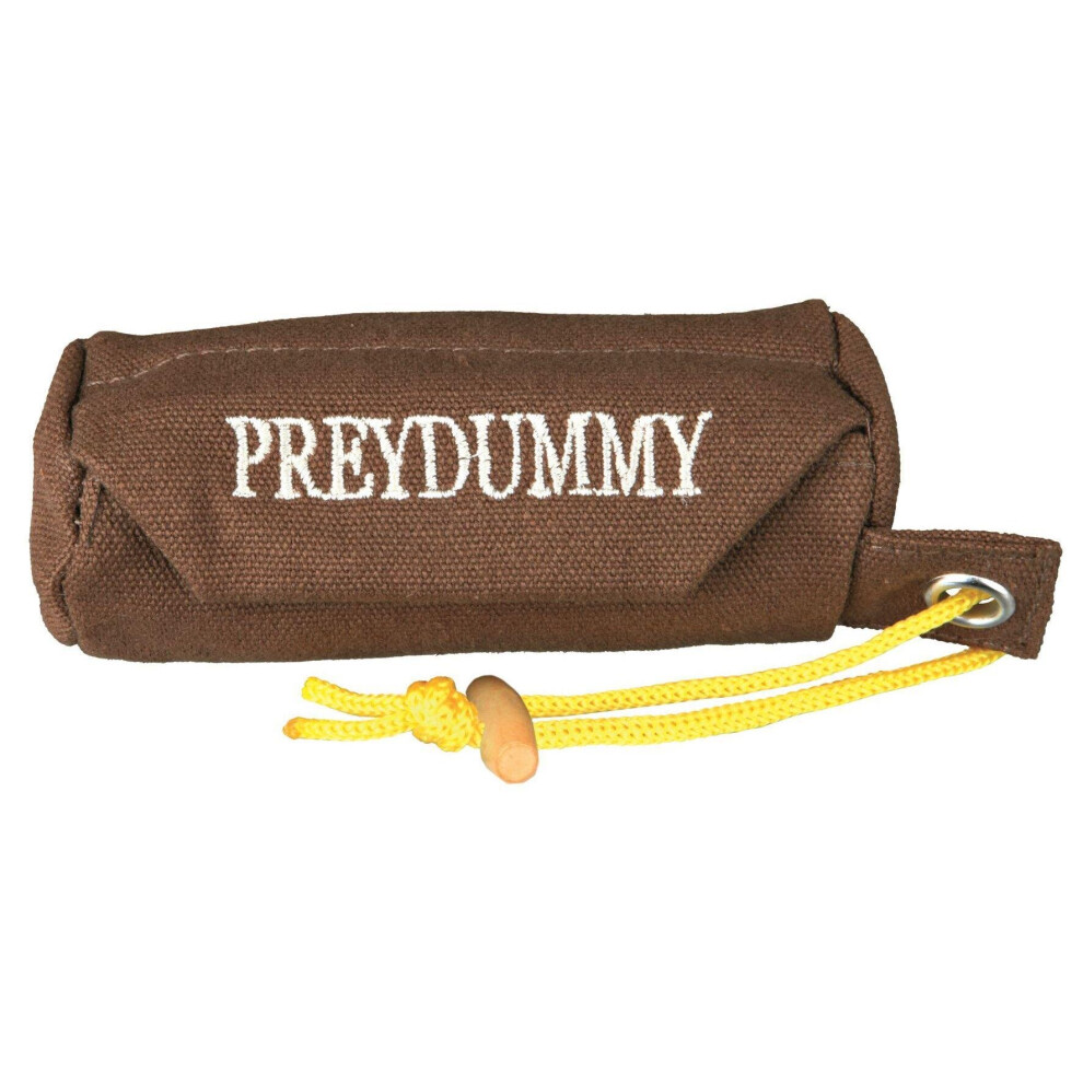 Trixie Dog Activity Canvas Prey Dummy Toy, 12 x 5cm Diameter, Brown - Prey -  dog preydummy training hunting toy food trixie canvas dispenser