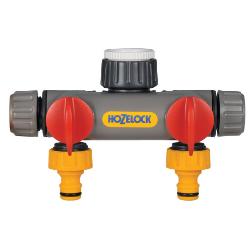 Hozelock Hozelock 2-veis kranadapter