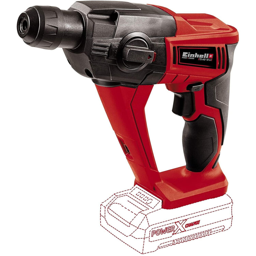 Einhell Cordless Rotary Hammer TE-HD 18 Li-Solo