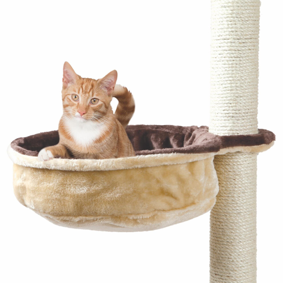 Trixie Cuddly Bag For Scratching Post, 38 Cm, Beige/brown - Post New Beigebrown -  trixie scratching bag post new cuddly beigebrown posts